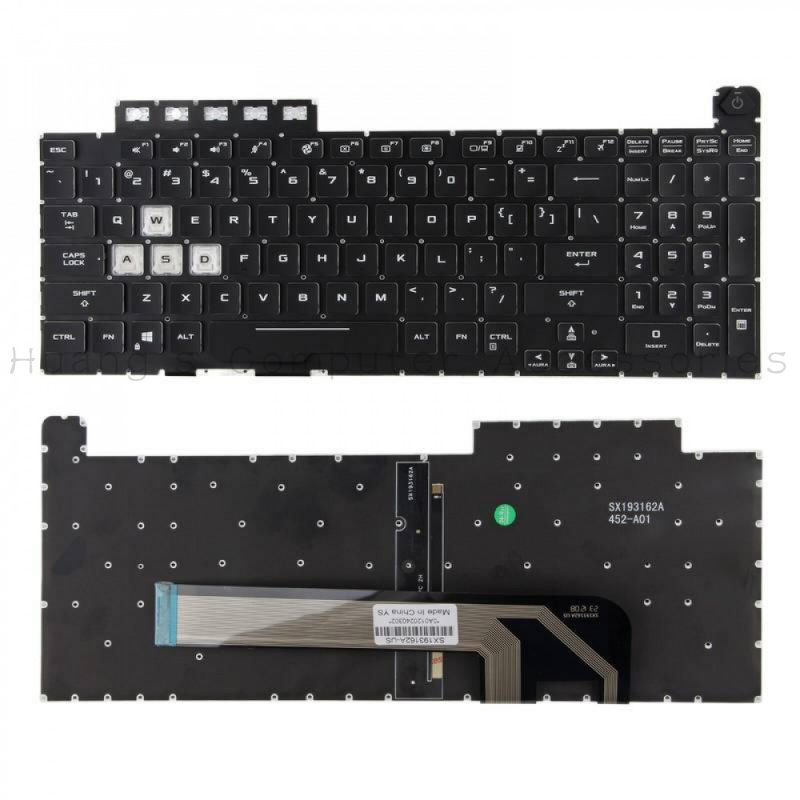 Gaming Keyboard Test - Teclado Novo com Layout US e