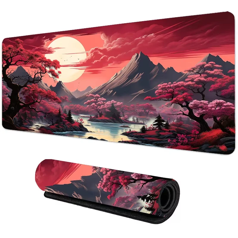 Gaming Keyboard High Ground - Pôr do sol montanha vista silicone
