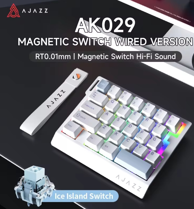 Gaming Keyboard Mini - Teclado Gamer Mecânico Mini AK029 com