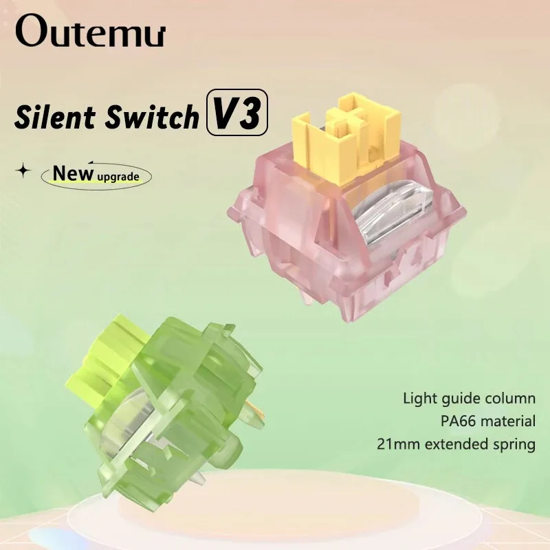 Keyboard Lube Kit - Outemu silencioso pêssego v3 interruptor lubrificado