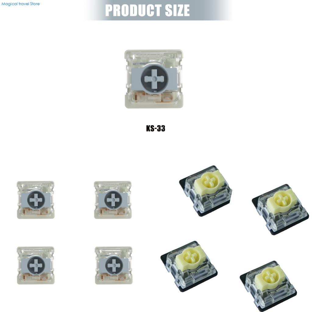 Gaming Keyboard That Is Quiet - 76HD 4pcs interruptores baixo perfil com