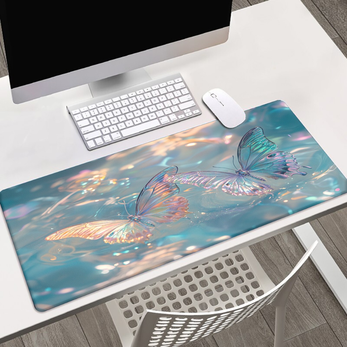 Gaming Keyboard Brand - Mouse Pad de Arte em Ferro