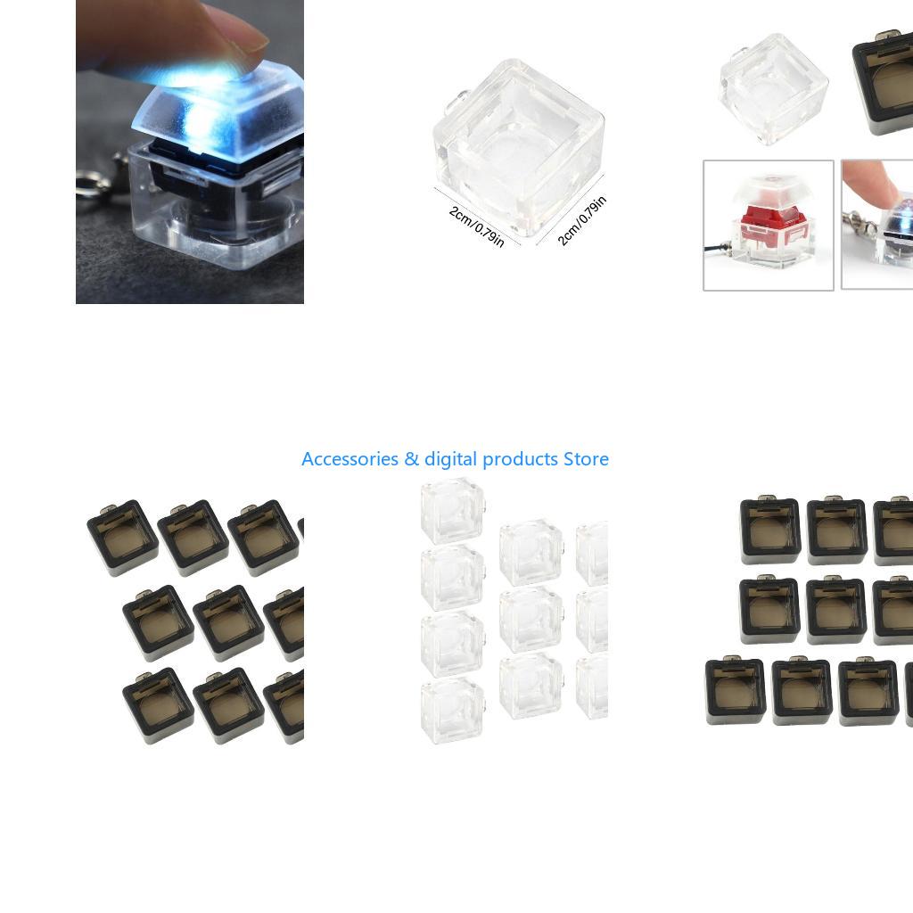 Gaming Keyboard Tester - 77JD 10PCS Único Mecânico Teclado Switches