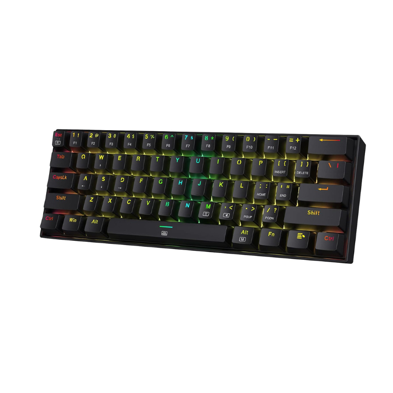 Gaming Keyboard Thocky - Redragon K630 Dragonborn 60% Teclado para