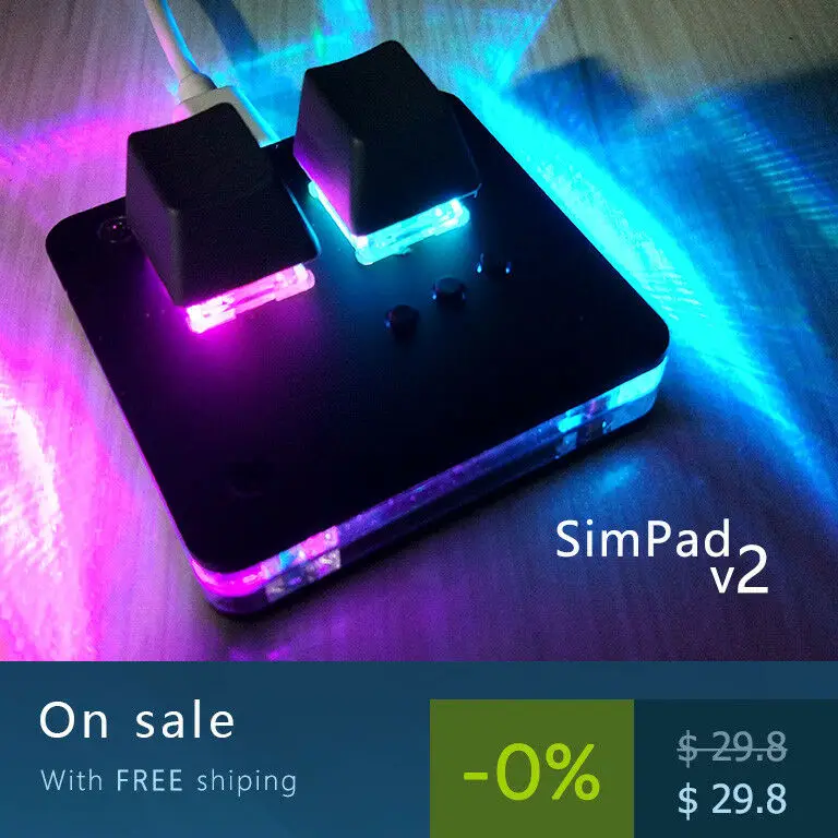 Gaming Keyboard Tester - Simpad osu mini teclado touch roda