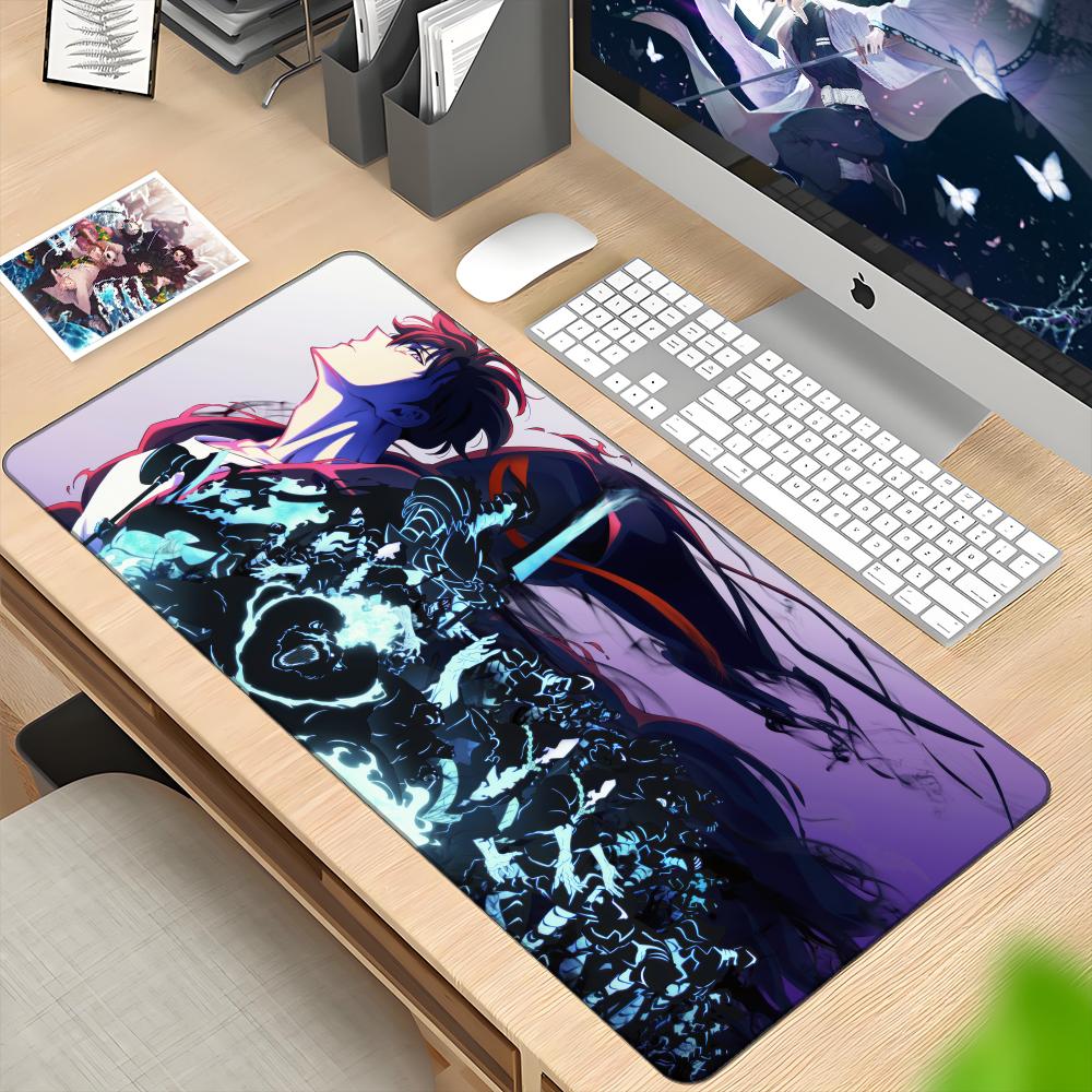 Gaming Keyboard Typewriter - Anime solo nivelamento mousepad impressão hd