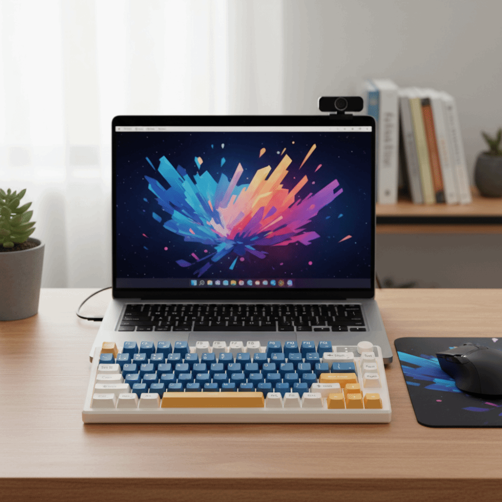 Gaming Keyboard That Is Quiet - Teclado Mecânico para Jogos com Conexão
