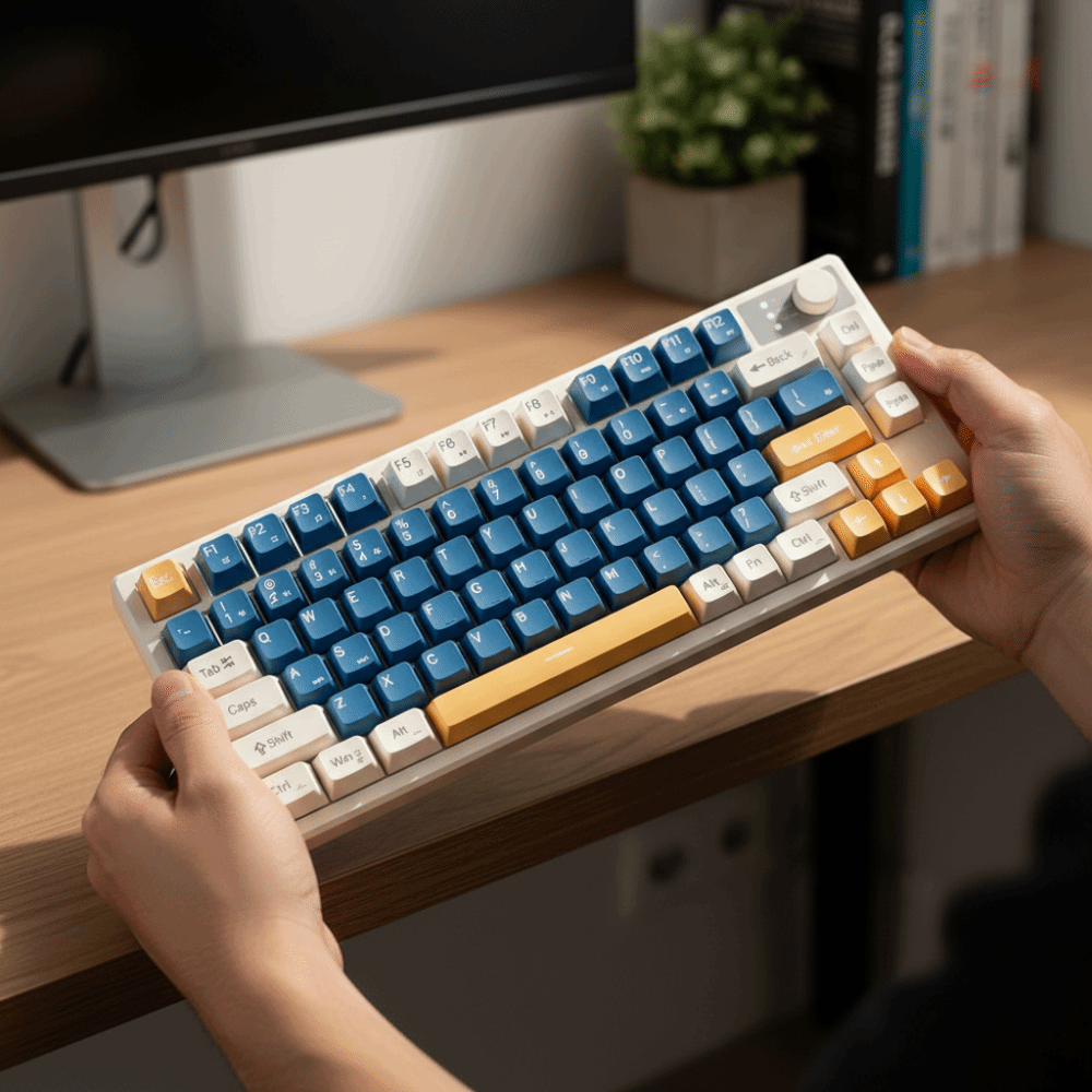 Gaming Keyboard That Is Quiet - Teclado Mecânico para Jogos com Conexão