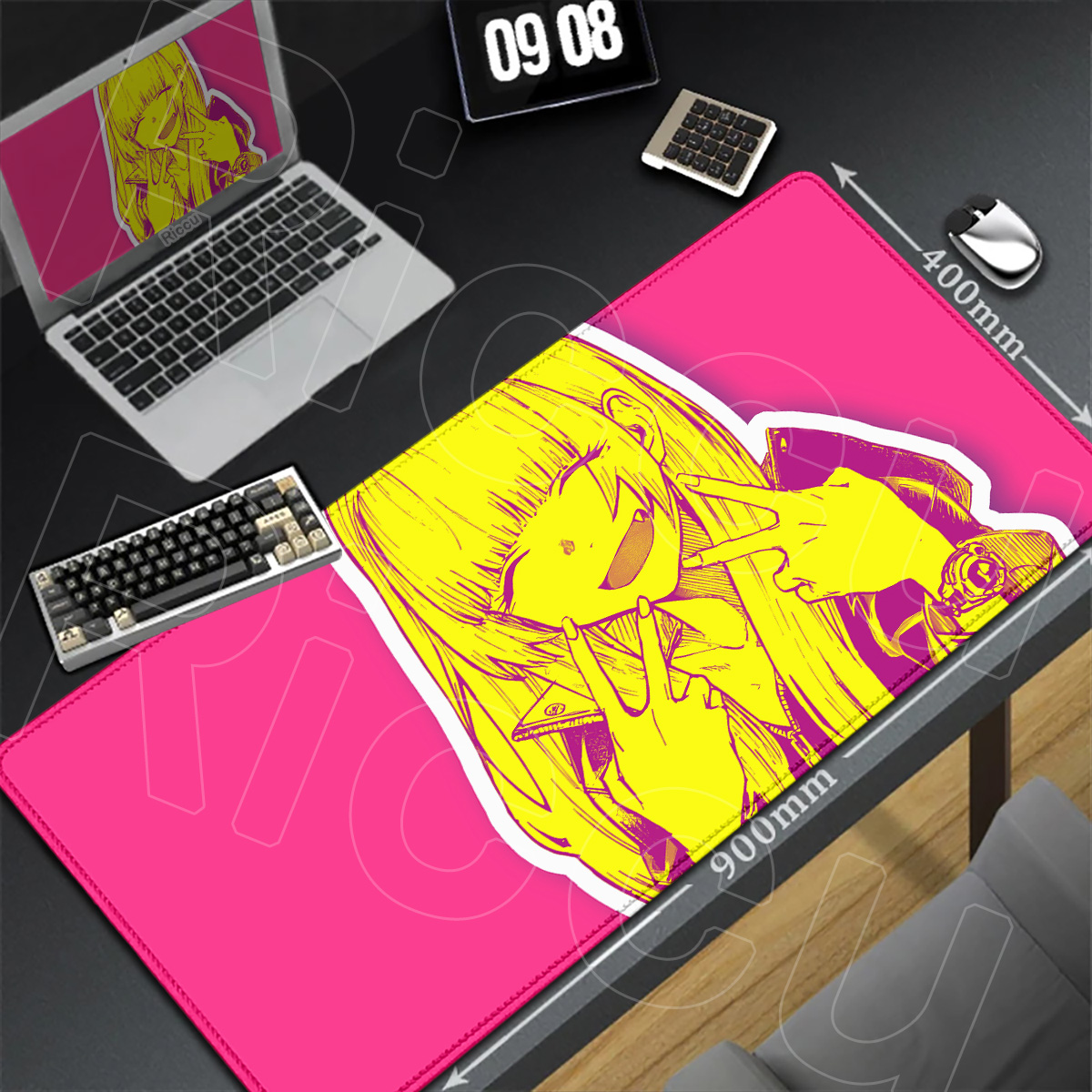 Mousepad Grande HD com Estampa - Gaming Keyboard Typewriter avaliação e preço