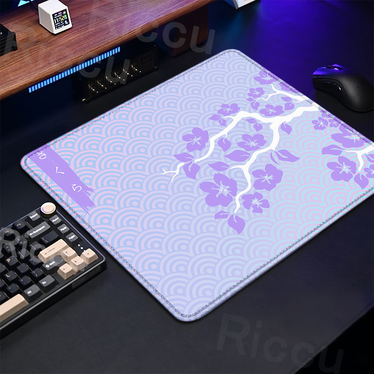 Roxo sakura almofada de mesa g - Gaming Keyboard Brand avaliação e preço