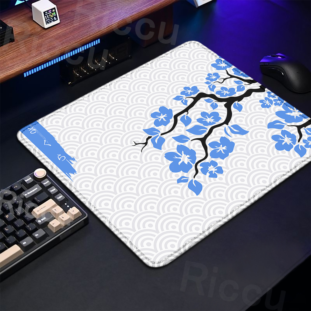 Roxo sakura almofada de mesa g - Gaming Keyboard Brand avaliação e preço
