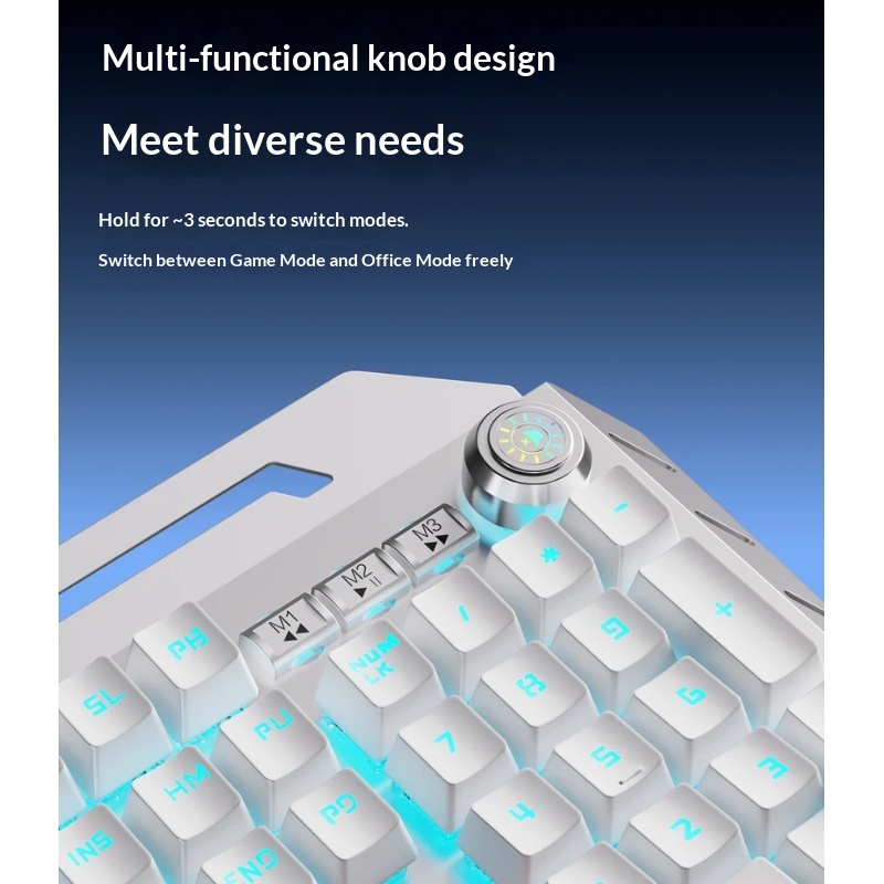 Combo de Teclado Mecânico Sem  - Gaming Keyboard Mouse Set avaliação e preço