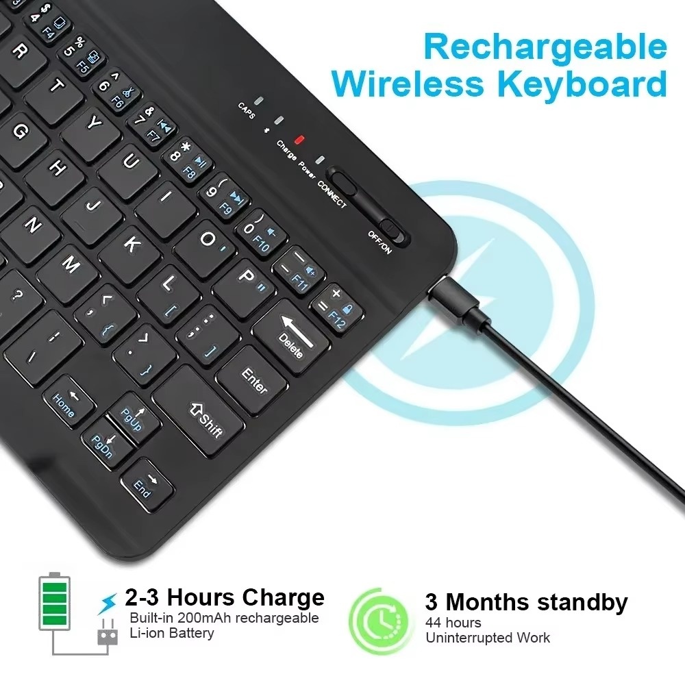 Bluetooth 5.0 teclado sem fio  - Gaming Keyboard Mini avaliação e preço