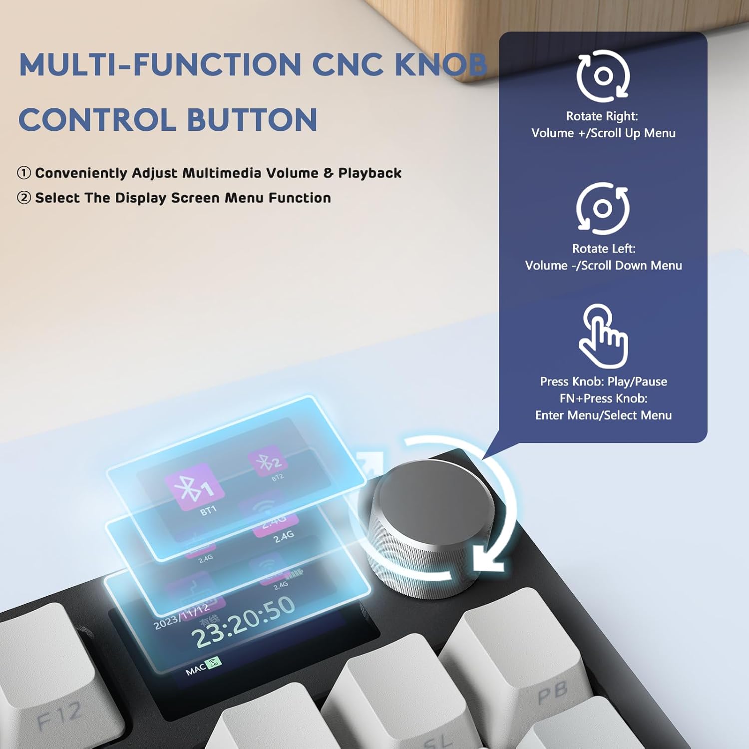 Teclado Mecânico Sem Fio ATTAC - Gaming Keyboard Thocky avaliação e preço