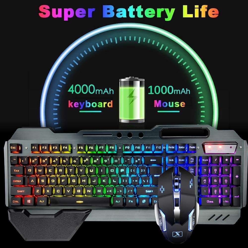 Combinação de teclado e mouse  - Gaming Keyboard Mouse Set avaliação e preço