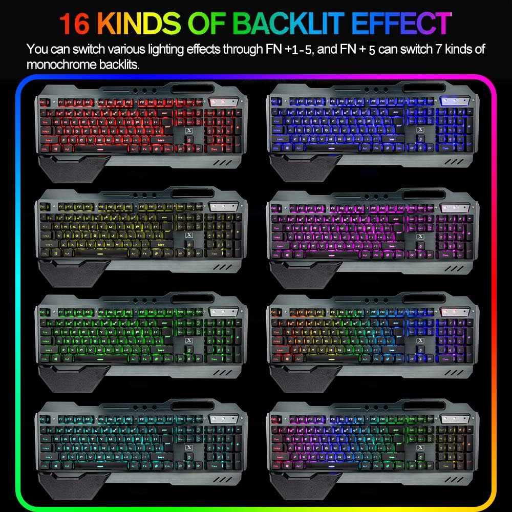 Combinação de teclado e mouse  - Gaming Keyboard Mouse Set avaliação e preço