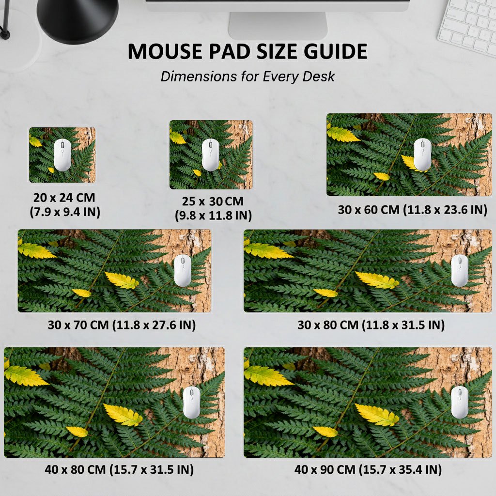Mouse Pad com Design de Folha, - Gaming Keyboard Brand avaliação e preço