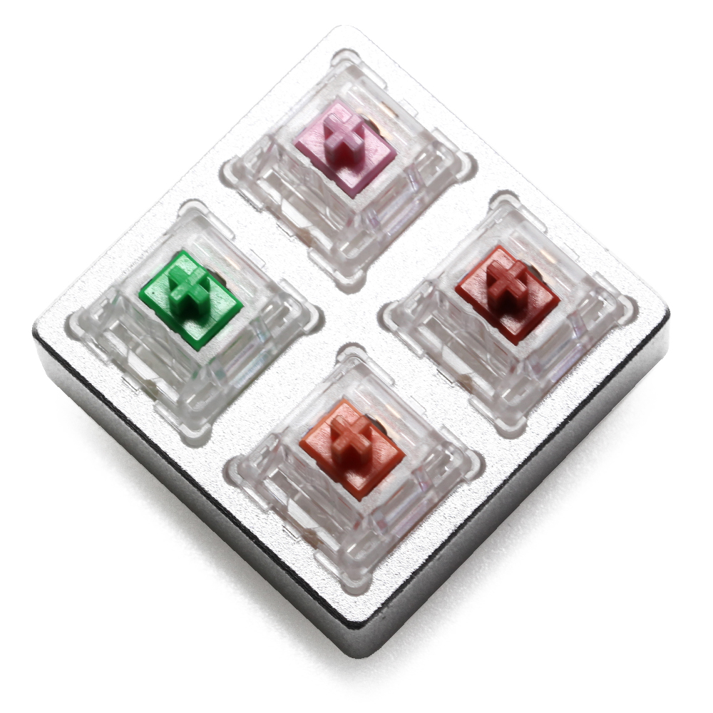 Interruptor de alumínio ou acr - Gaming Keyboard Tester avaliação e preço