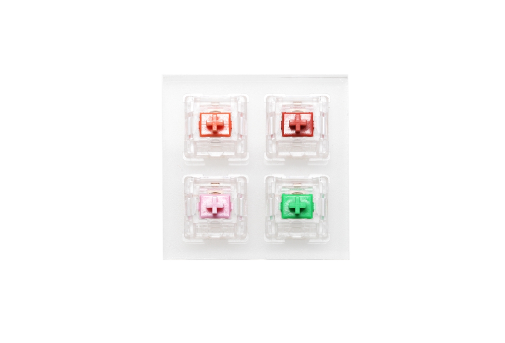 Interruptor de alumínio ou acr - Gaming Keyboard Tester avaliação e preço