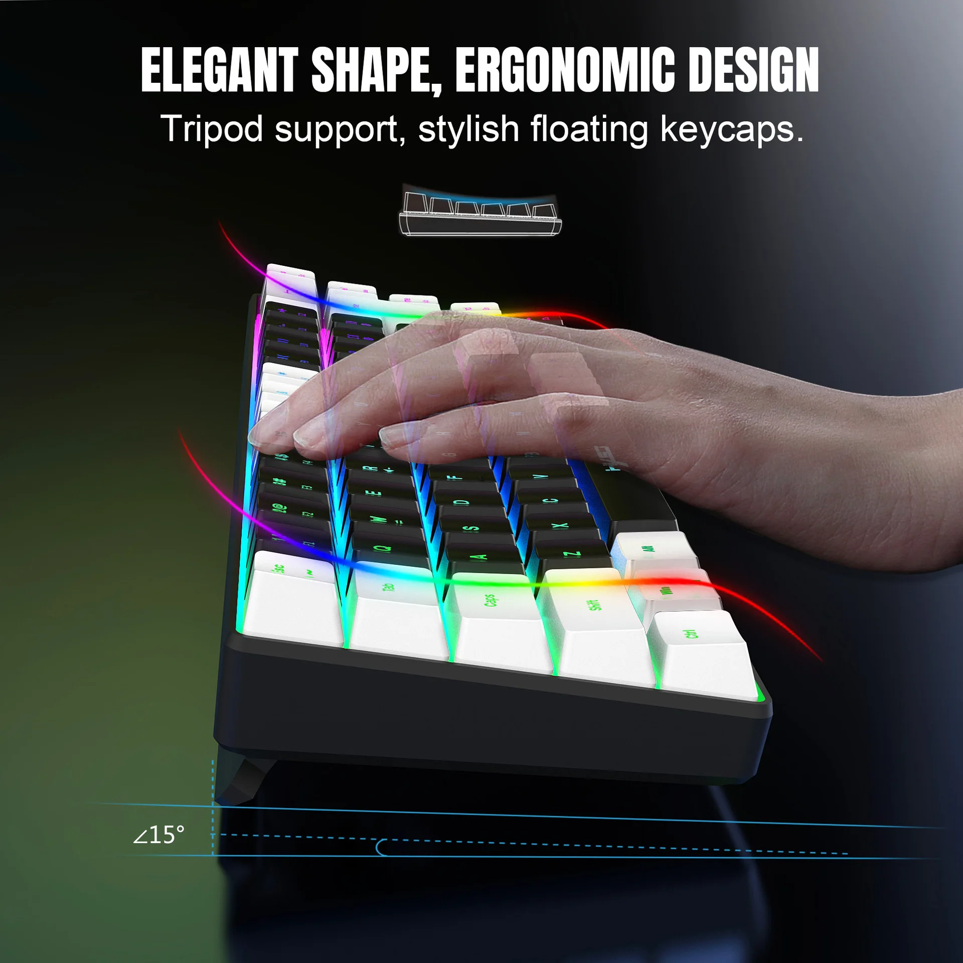 Kit Teclado e Mouse Gamer com  - Gaming Keyboard Mini avaliação e preço