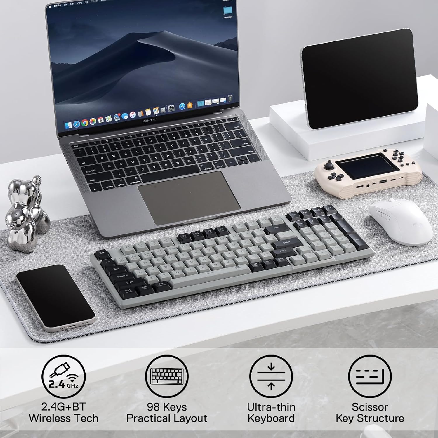 Redragon BK7114 Computador sem - Gaming Keyboard Thocky avaliação e preço