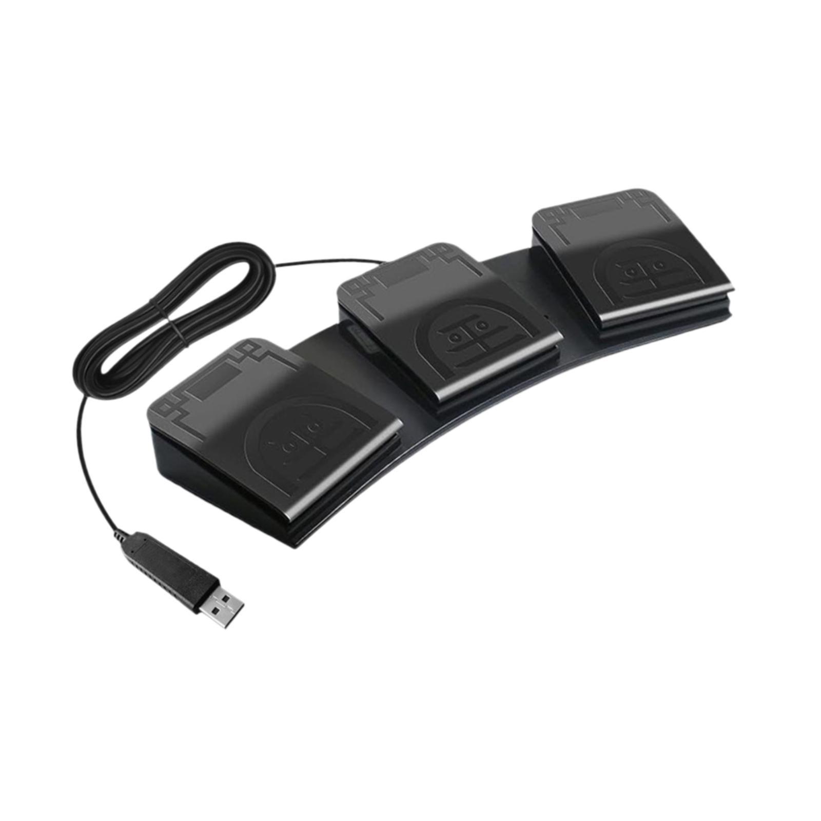 Pedal Triplo USB de Substituiç - Gaming Keyboard Test avaliação e preço