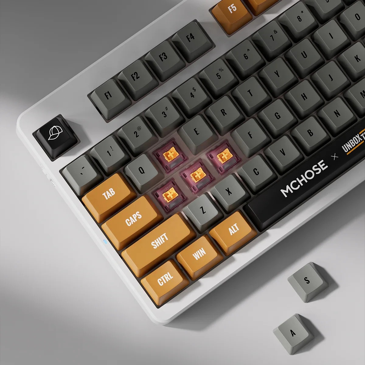 MCHOSE X Unbox Therapy - Tecla - Gaming Keyboard That Is Quiet avaliação e preço