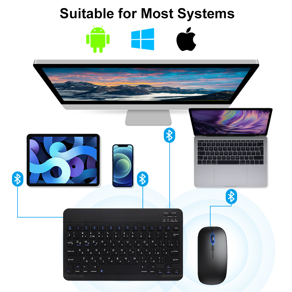 Teclado e mouse bluetooth para - Gaming Keyboard Mini avaliação e preço