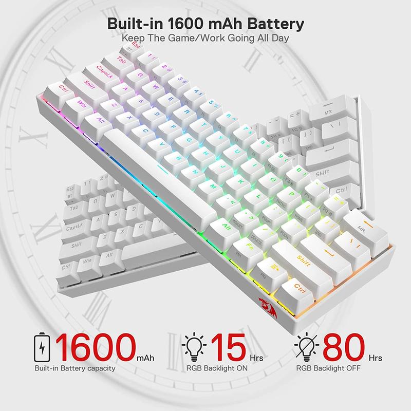 Redragon k530 pro dracônico 61 - Gaming Keyboard Thocky avaliação e preço