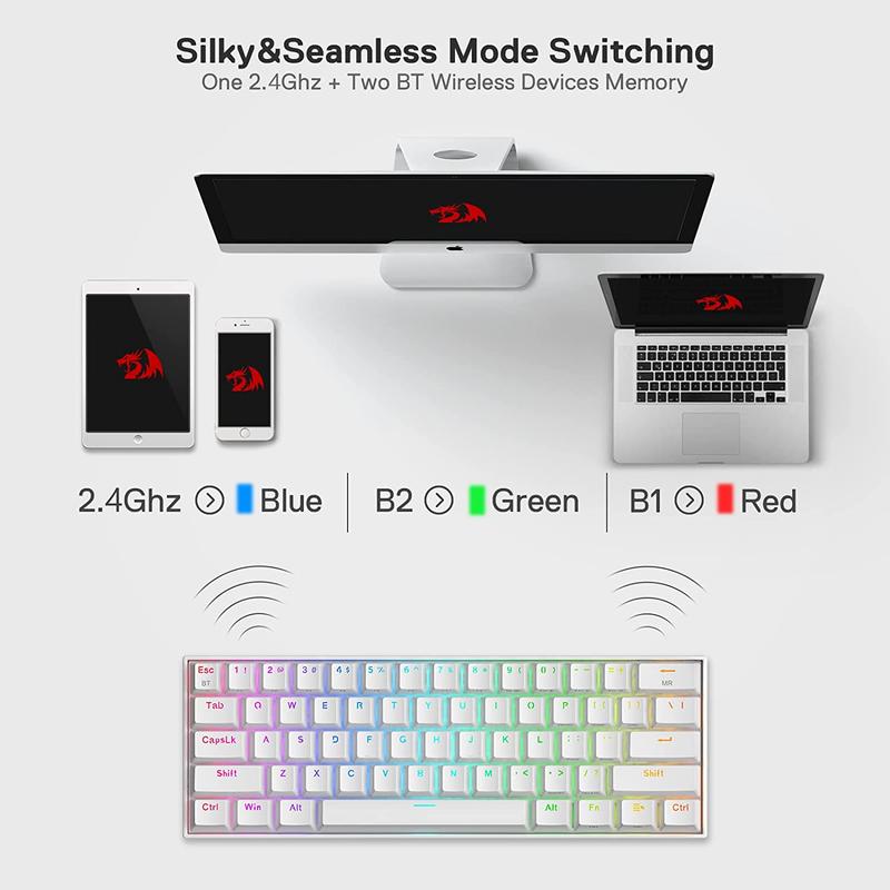 Redragon k530 pro dracônico 61 - Gaming Keyboard Thocky avaliação e preço