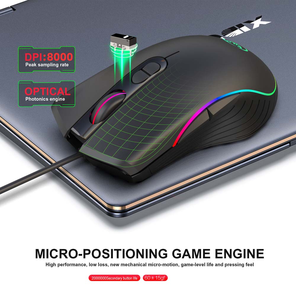 Combo de Teclado e Mouse para  - Gaming Keyboard Type C avaliação e preço