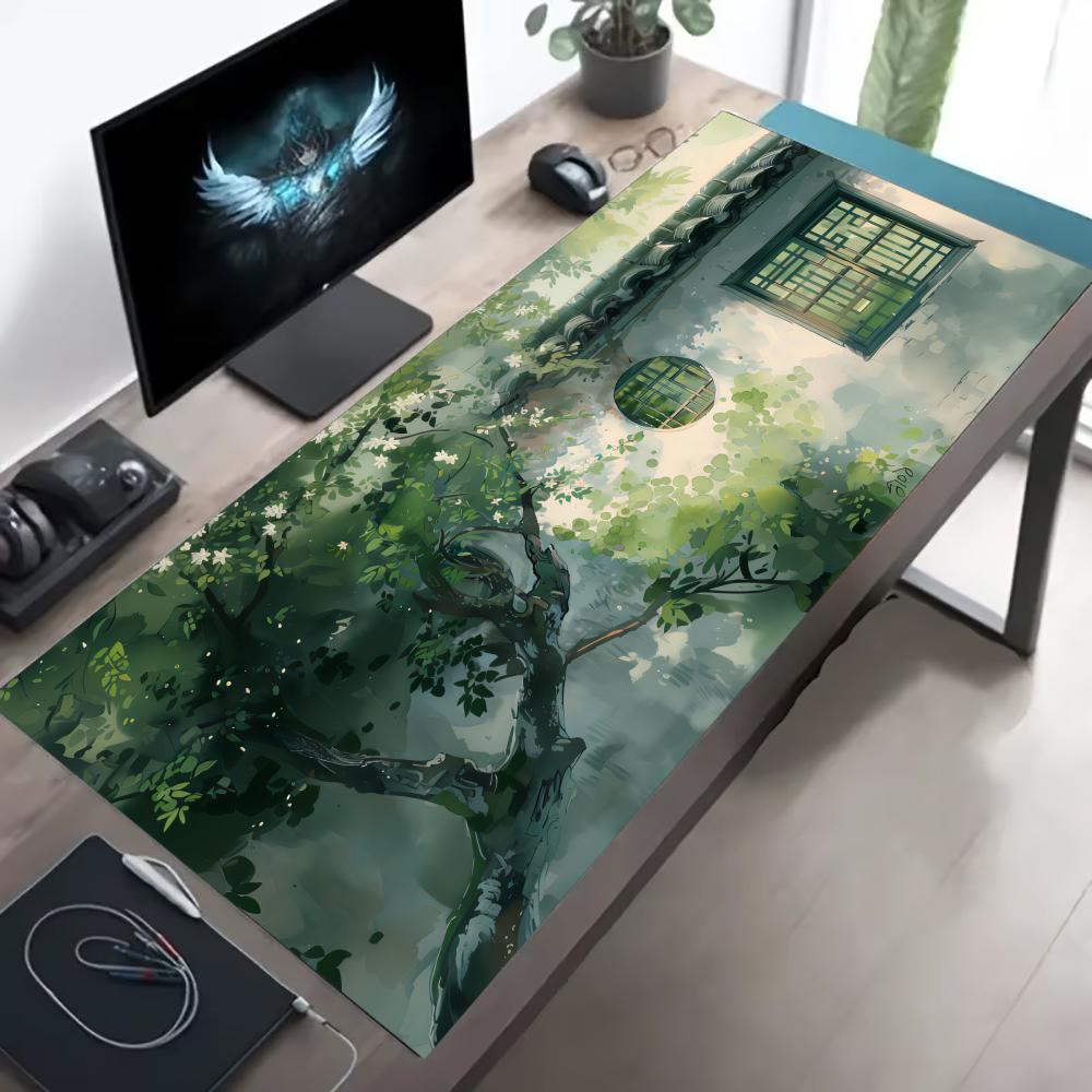 Jardim de bambu design mini pc - Gaming Keyboard Mini avaliação e preço