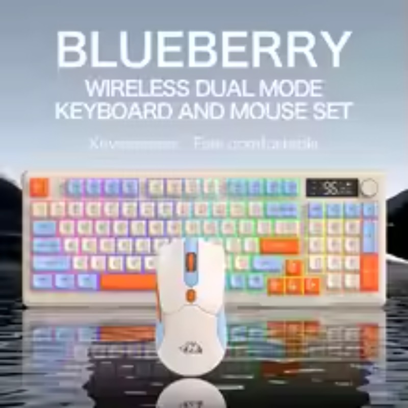 Teclado Mecânico Sem Fio FreeW - Gaming Keyboard Mouse Set avaliação e preço