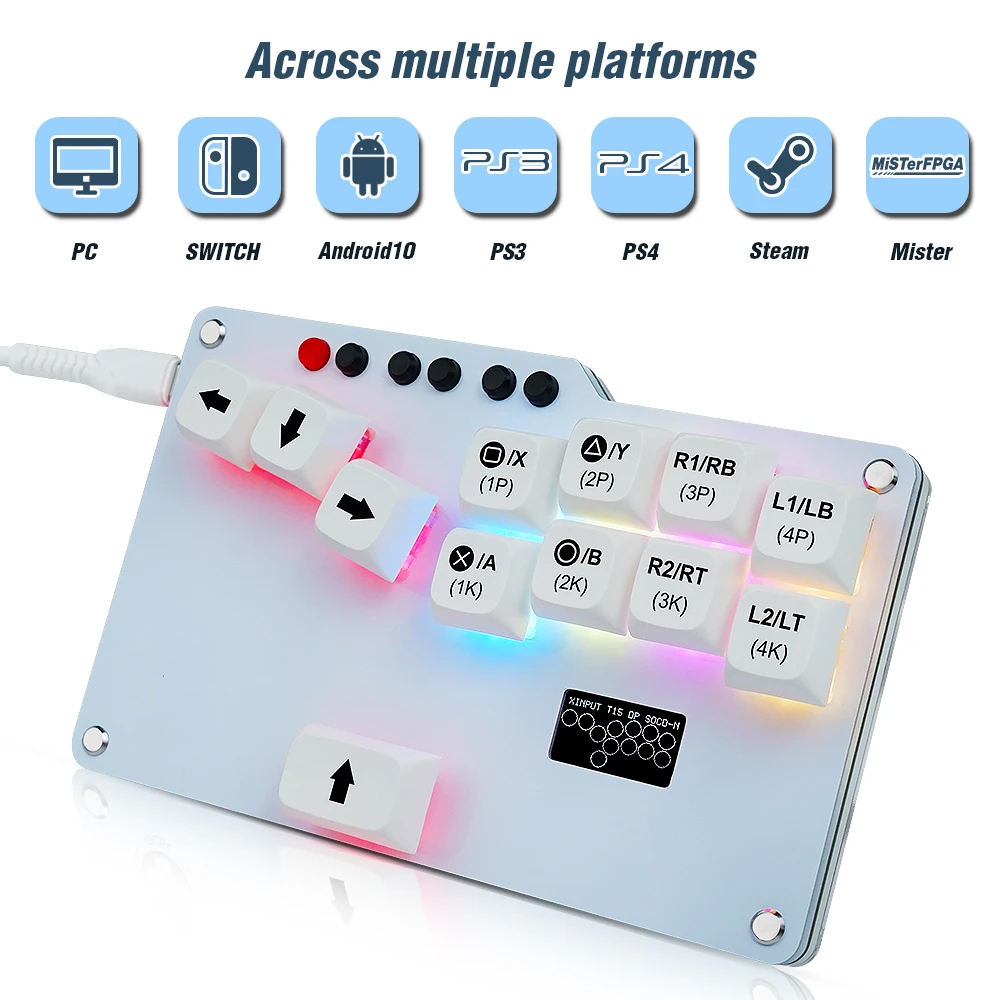 Hitbox Mini GP2040 CE Fightsti - Gaming Keyboard Mini avaliação e preço