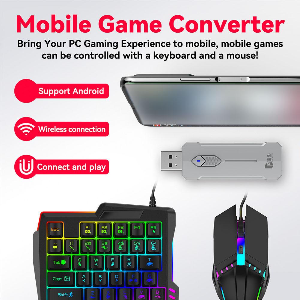 Gamwing x8/x8 pro conversor de - Gaming Keyboard Half avaliação e preço