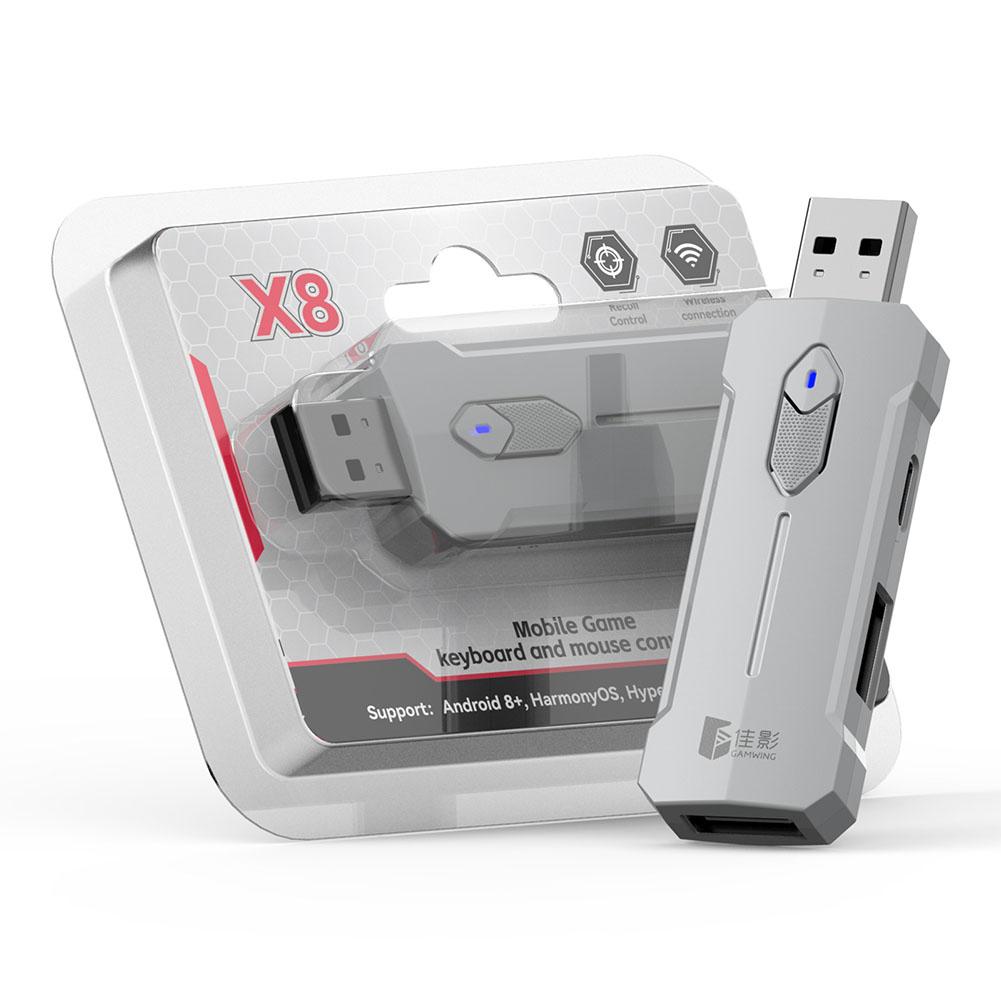Gamwing x8/x8 pro conversor de - Gaming Keyboard Half avaliação e preço