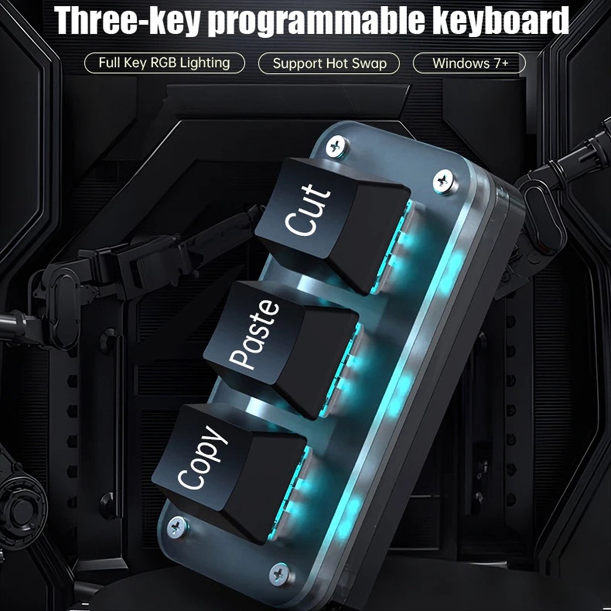 Teclado Mini de Programação Ma - Gaming Keyboard Mini avaliação e preço