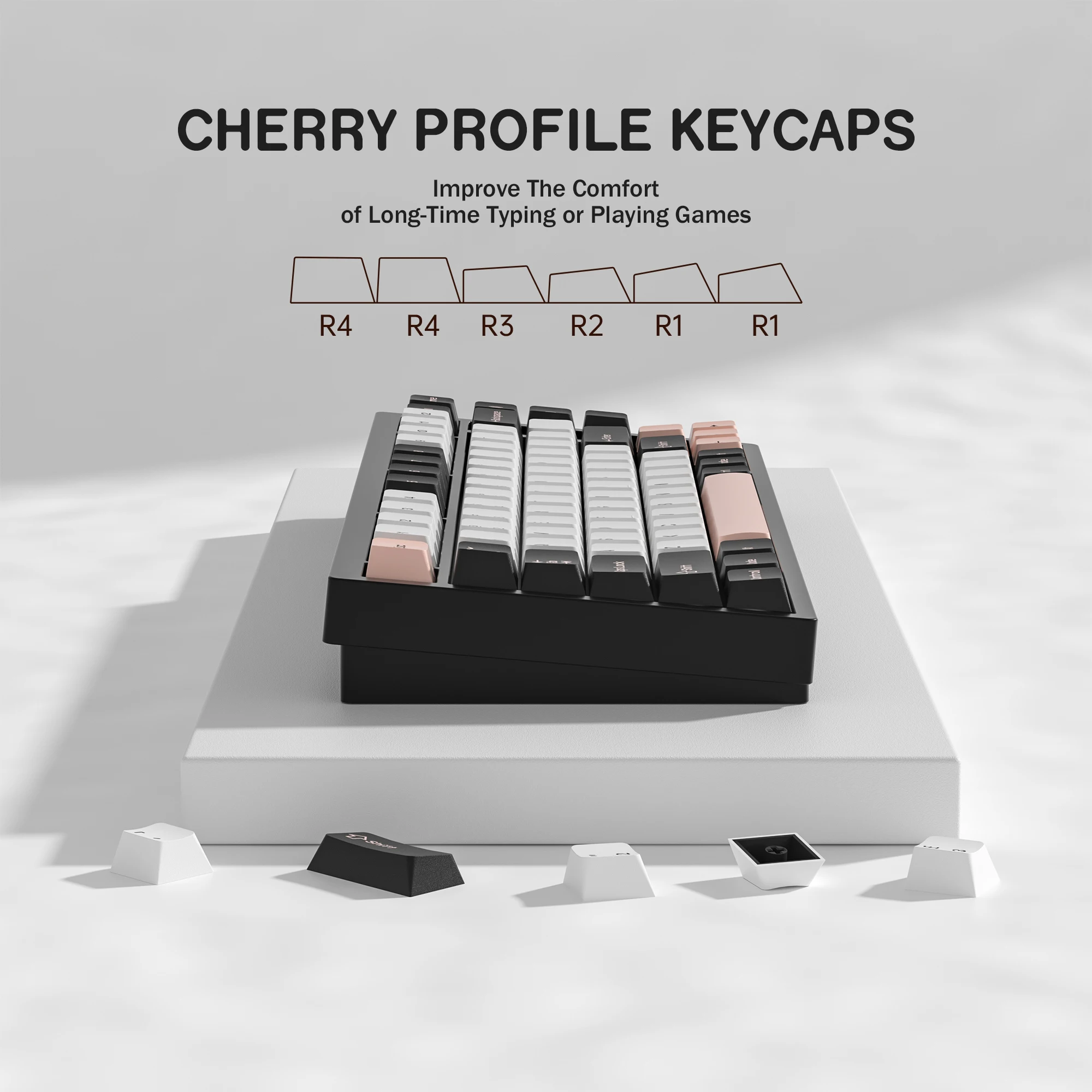 Kbdiy gmk olivia keycaps para  - Gaming Keyboard Number Pad avaliação e preço