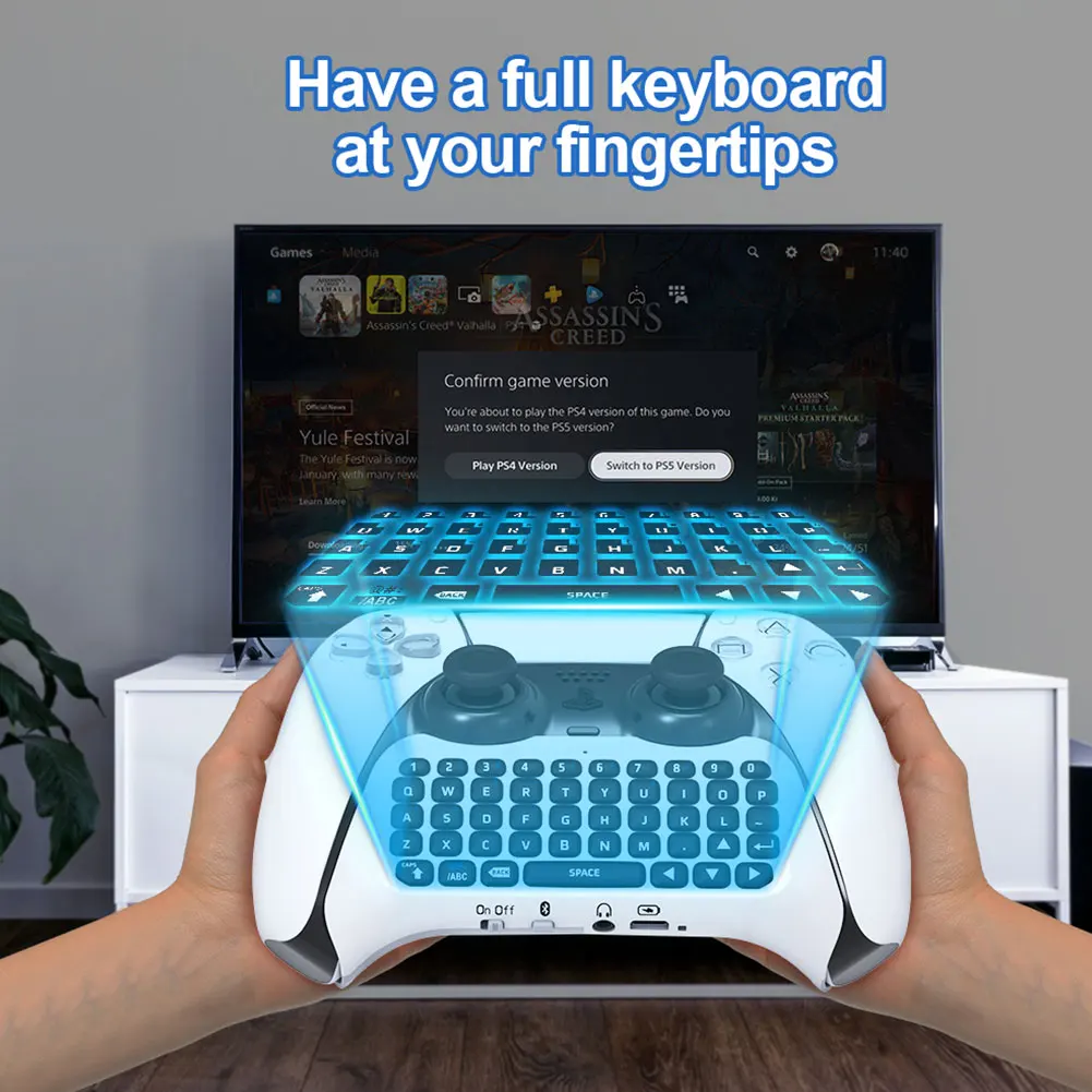 Teclado de Jogo Sem Fio com Co - Gaming Keyboard Mini avaliação e preço