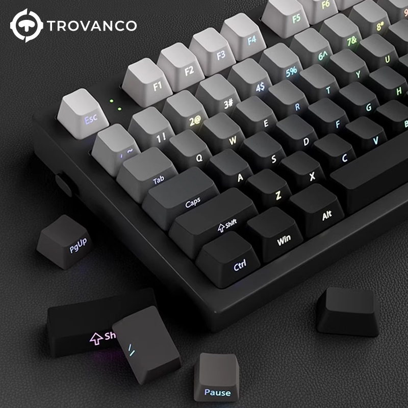 Conjunto de 130 Teclas Gradien - Gaming Keyboard Typewriter avaliação e preço