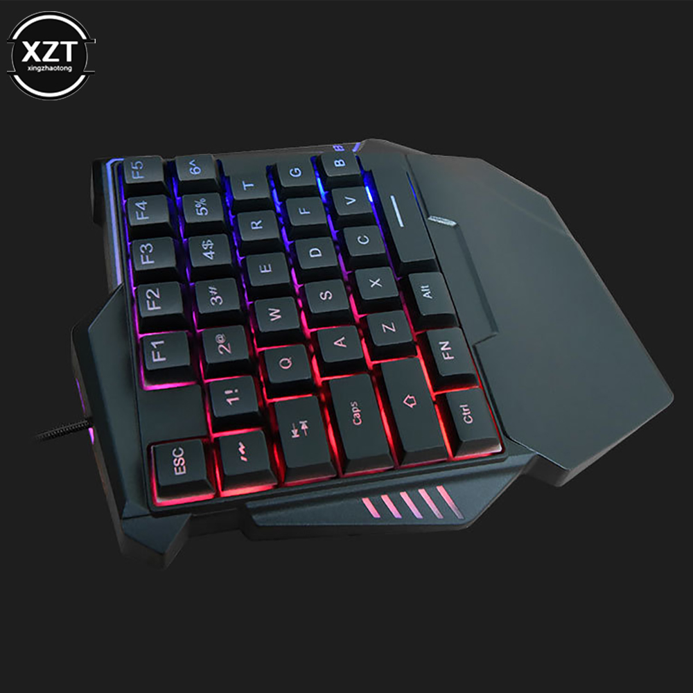 G7 teclado para jogos de mão ú - Gaming Keyboard Half avaliação e preço