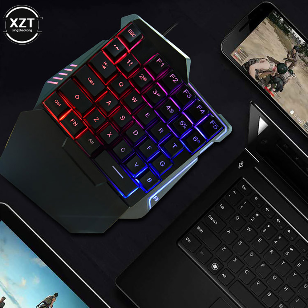 G7 teclado para jogos de mão ú - Gaming Keyboard Half avaliação e preço