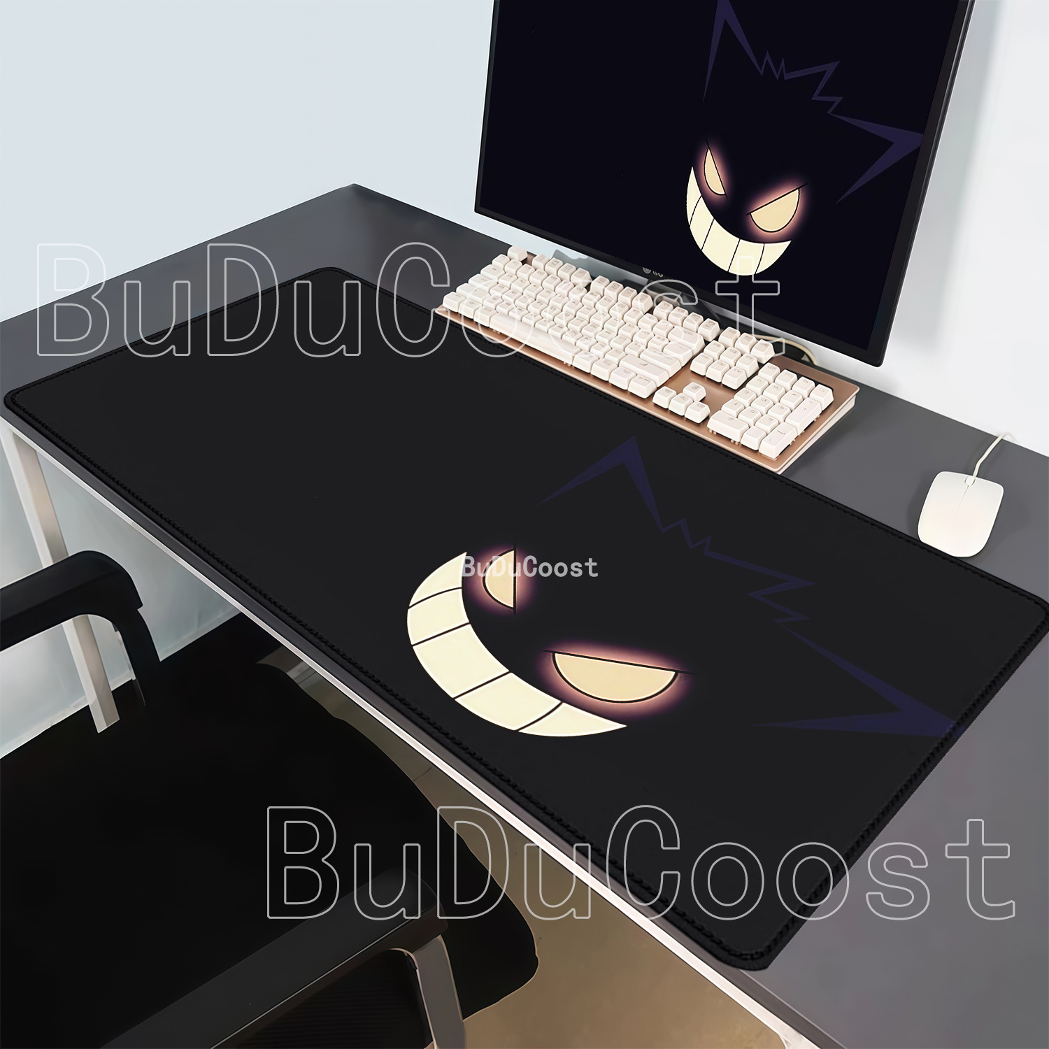 Mousepad Grande de Impressão H - Gaming Keyboard Typewriter avaliação e preço
