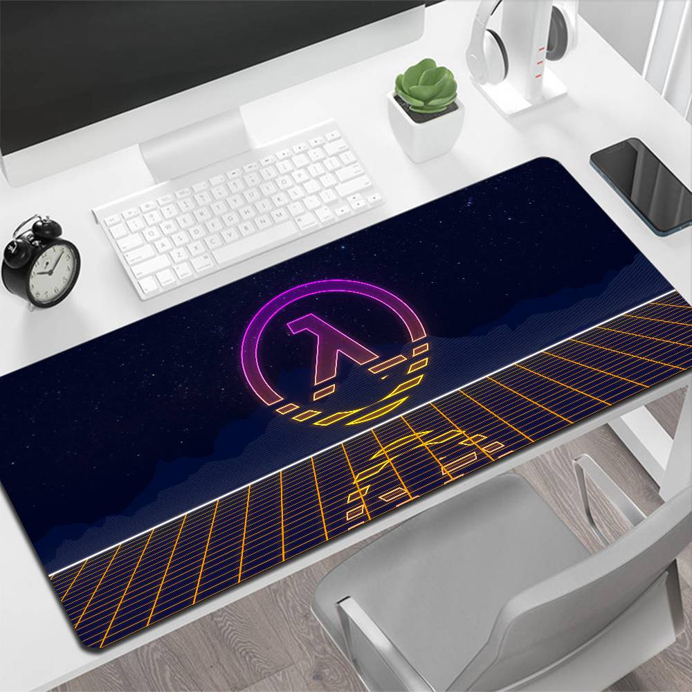 Meia vida grande mouse pad gam - Gaming Keyboard Half avaliação e preço